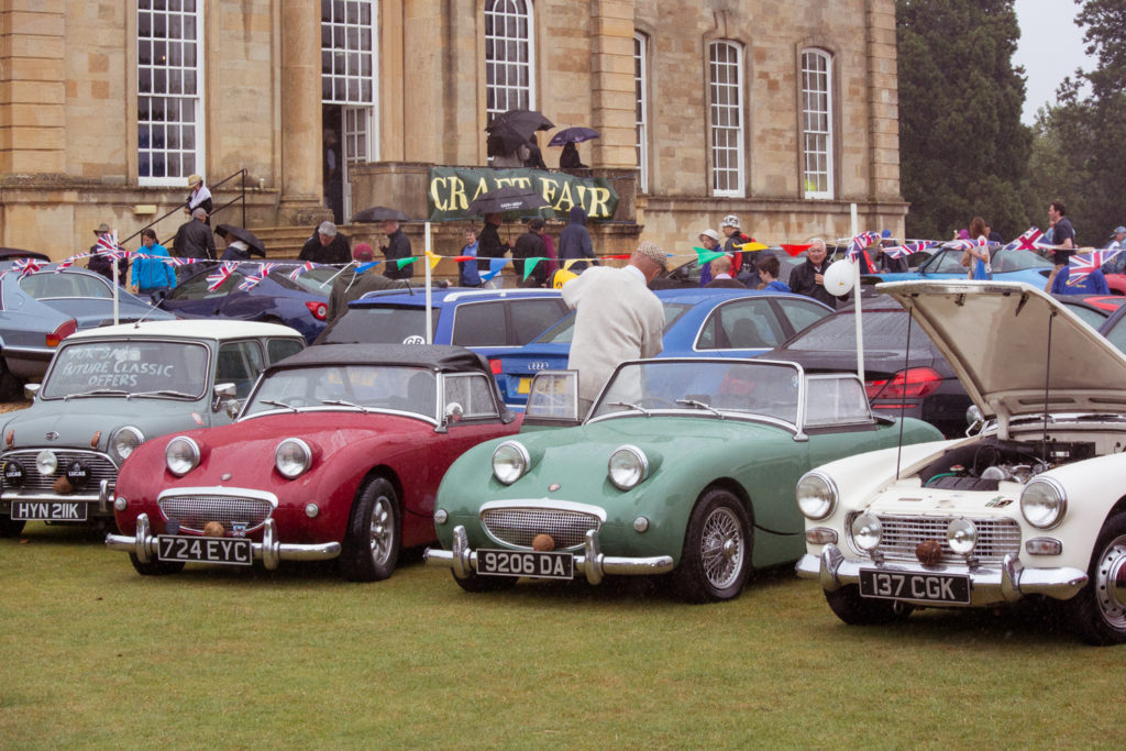 Cars at Kimbolton Country Fayre