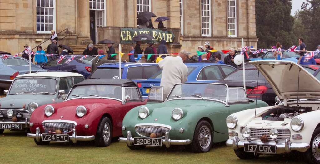 Cars at Kimbolton Country Fayre